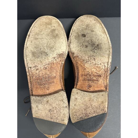 Grenson Rag Bone Brogue Oxford Mens 12 Shoes Bedford Weld Leather Made England - Picture 9 of 15